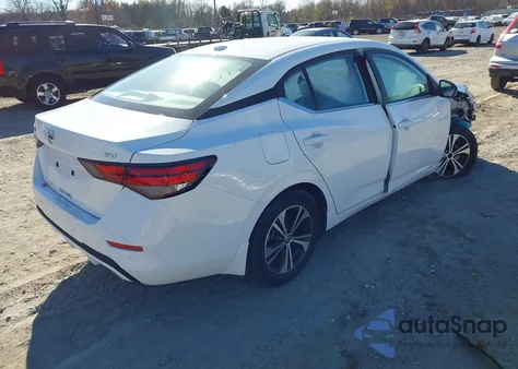 2021 Nissan Sentra Sv Xtronic Cvt из США, поврежденный, VIN 3N1AB8CV6MY292420